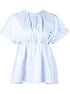 Victoria Victoria Beckham Shrinked Blouse - Blue