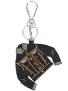 Dsquared2 - Denim Jacket Keyring - Women - Cotton/polyester/polyurethane/zamac - One Size, Blue, Cotton/polyester/polyurethane/zamac