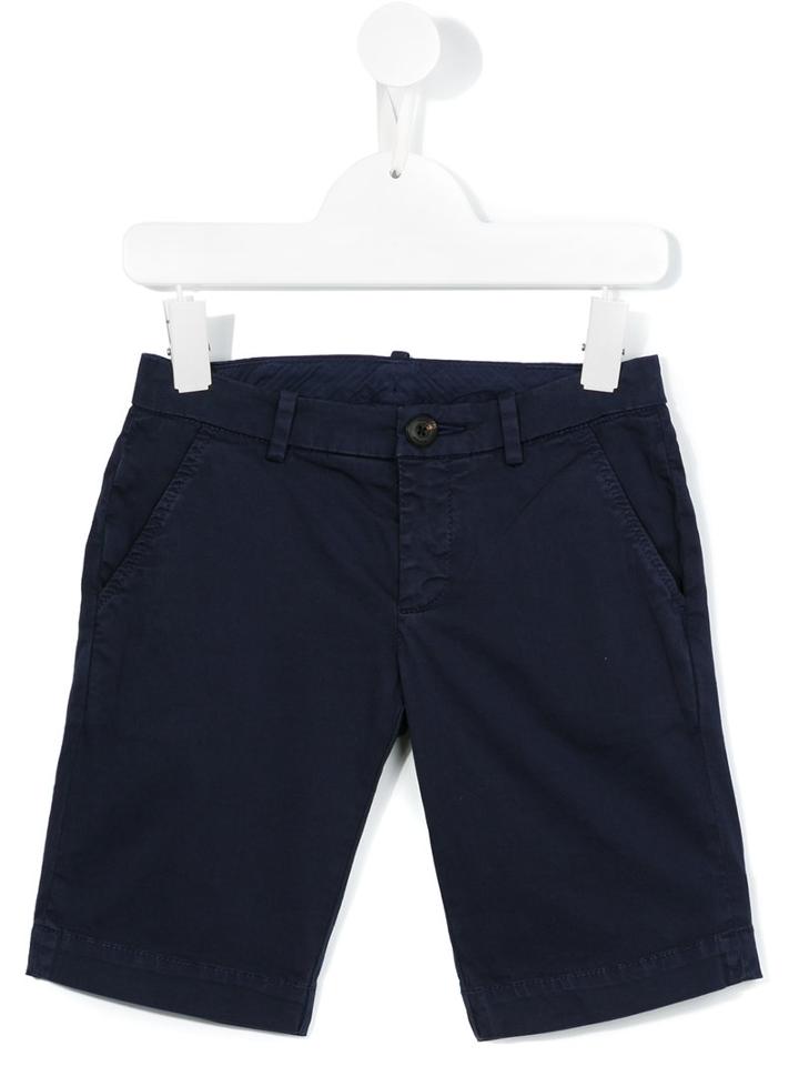 Dondup Kids Chino Shorts, Boy's, Size: 12 Yrs, Blue