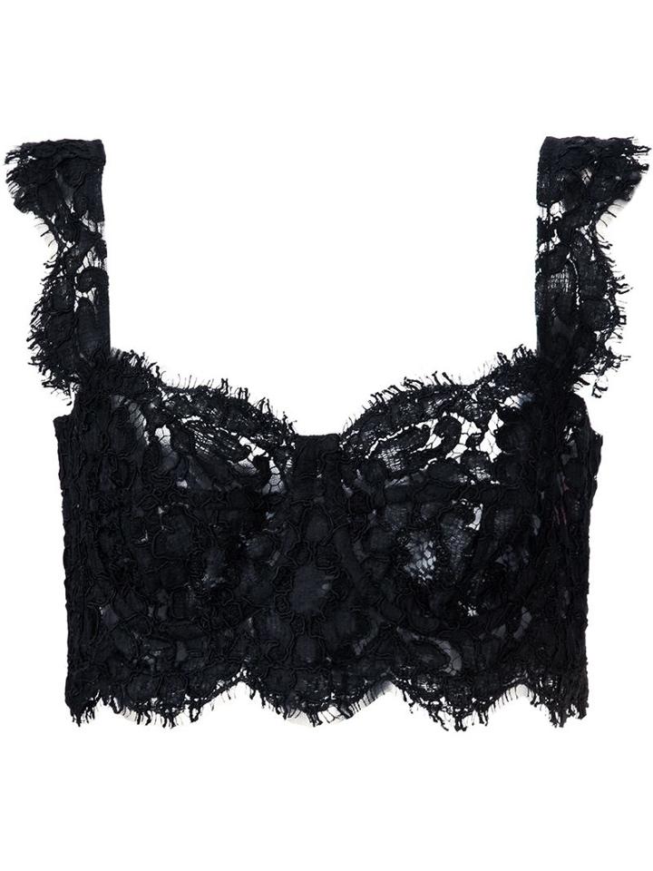 Dolce & Gabbana Lace Bra Top