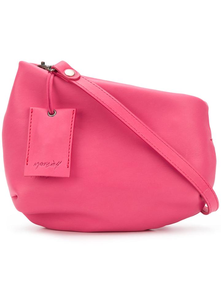 Marsèll Asymmetric Shoulder Bag - Pink & Purple