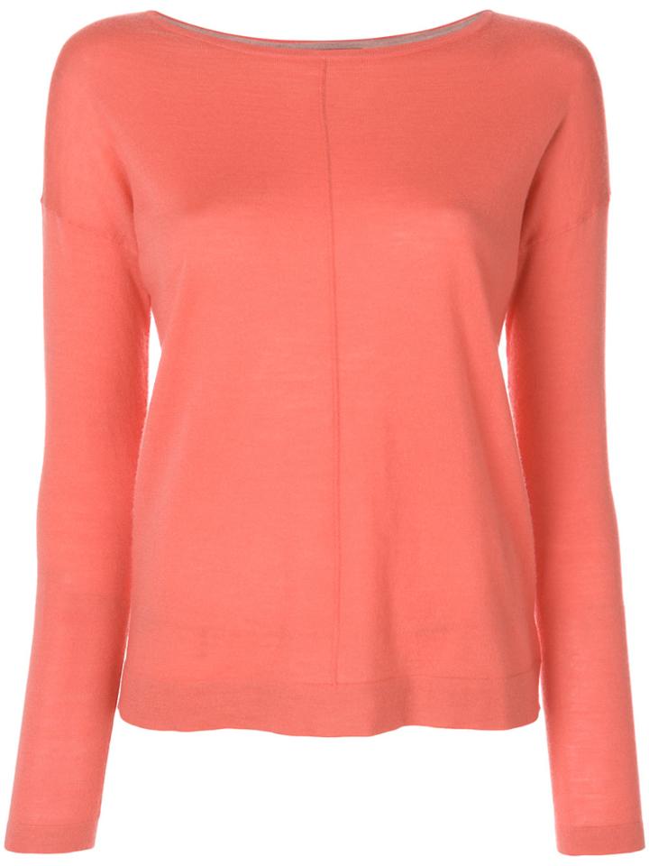 N.peal Superfine Sweater - Pink & Purple