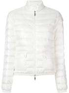 Moncler 'lans' Padded Jacket, Women's, Size: 2, White, Polyamide/feather Down