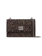 Jimmy Choo Amethyst Mix Glitter Chain Clutch