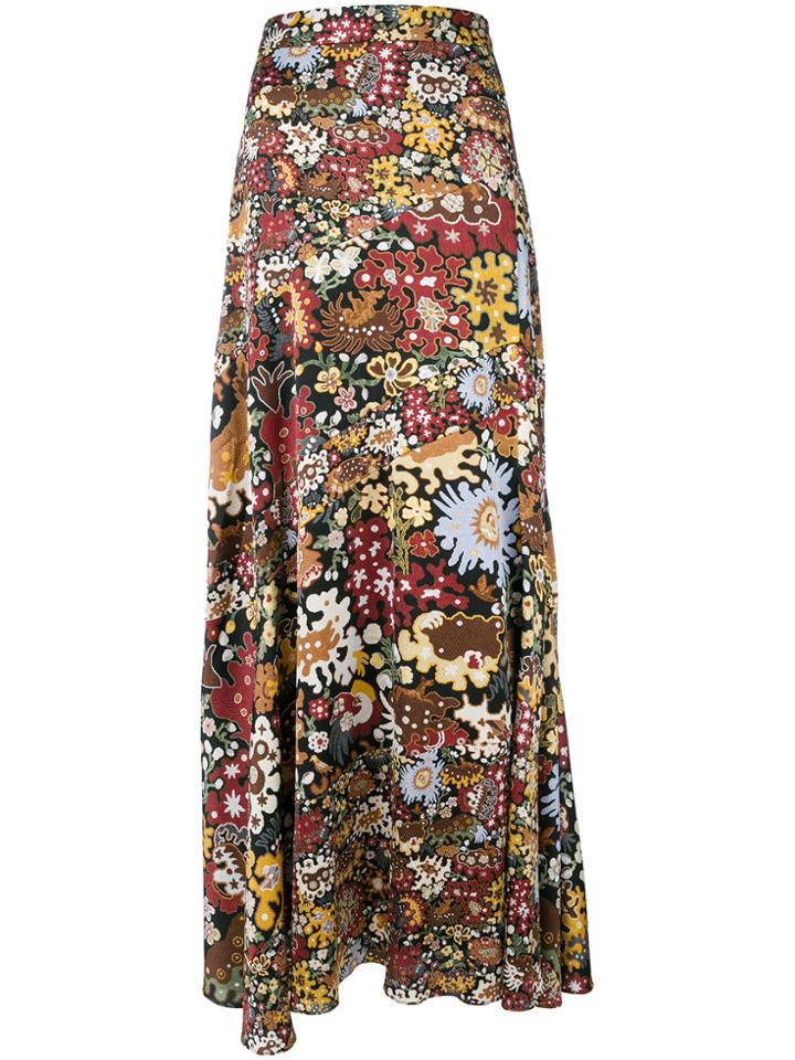 Peter Pilotto Tapestry Maxi Skirt - Multicolour