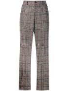Closed Checked Wool Trousers - Grey