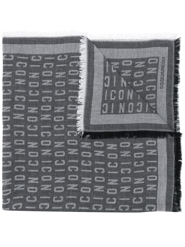 Dsquared2 Icon Foulard - Grey