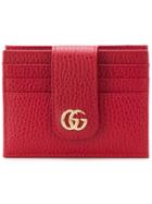 Gucci Gg Marmont Cardholder - Red