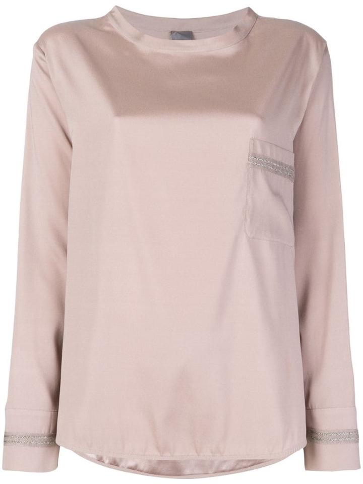 Lorena Antoniazzi Long Sleeve T-shirt - Neutrals