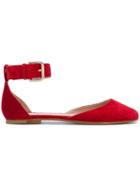 Red Valentino Ankle Strap Ballerinas