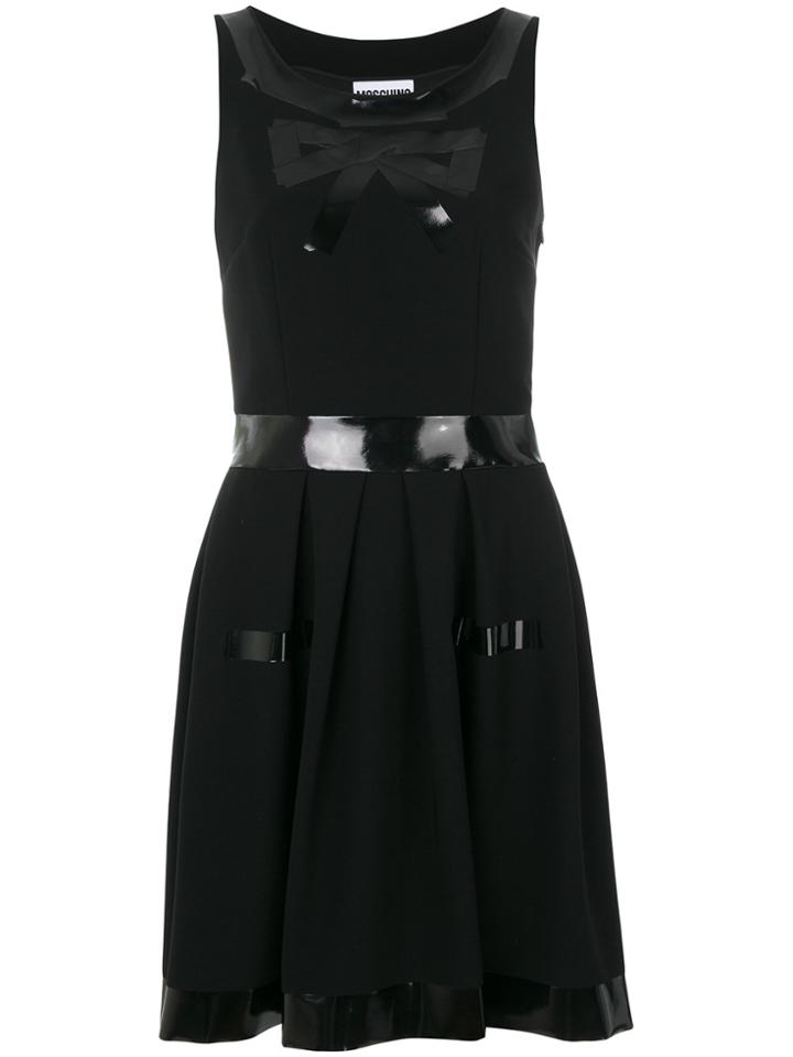 Moschino Bow Print Dress - Black
