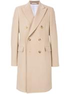 Calvin Klein 205w39nyc Double-breasted Coat - Nude & Neutrals