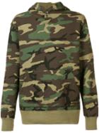 Neighborhood Camouflage Hoodie, Men's, Size: Medium, Green, Cotton