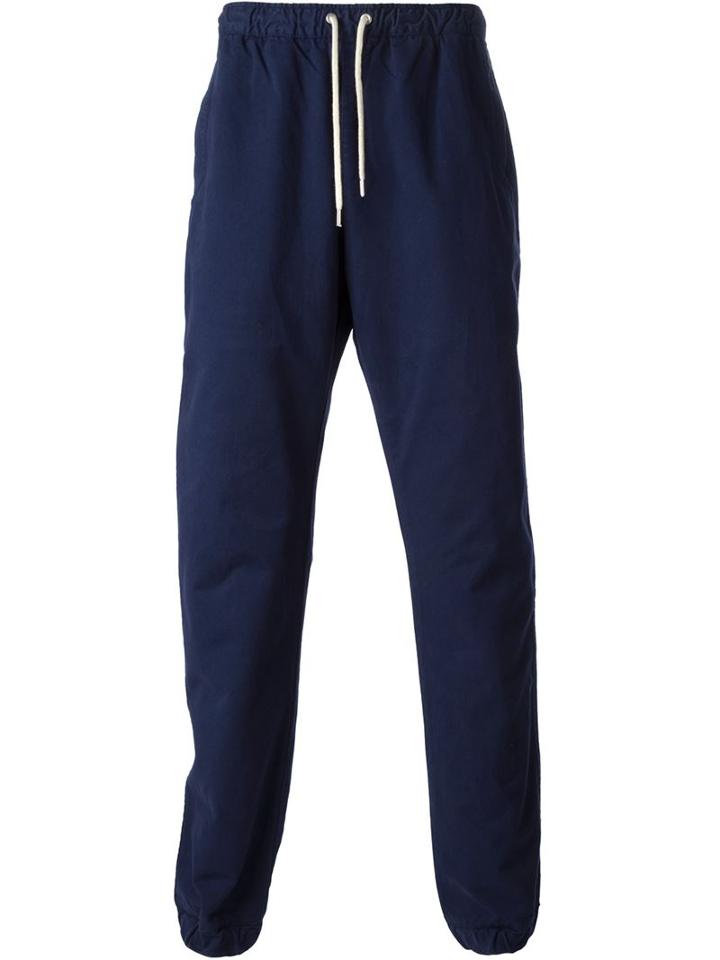 Soulland Bomholt Track Pants, Men's, Size: Xs, Blue, Cotton