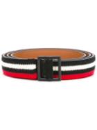 Striped Belt, Women's, Size: 85, Black, Cotton, Ermanno Scervino