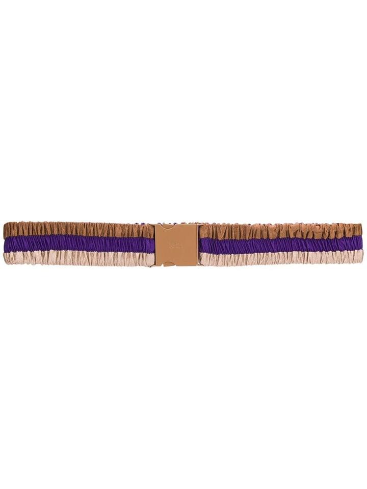 Nº21 Elasticated Belt - Neutrals