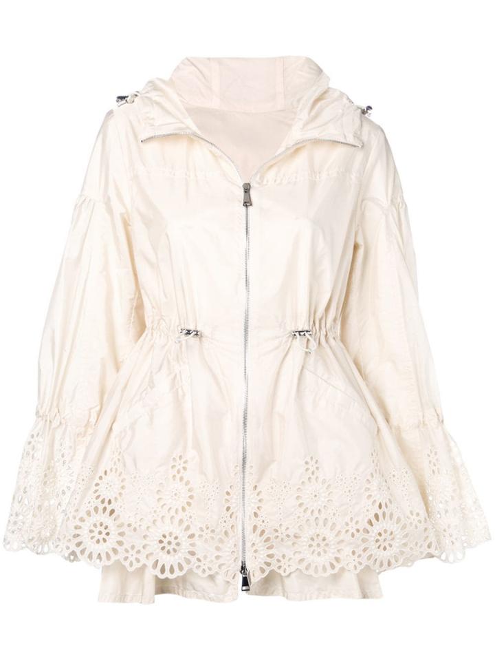 Moncler Brazzaville Parka Coat - Neutrals