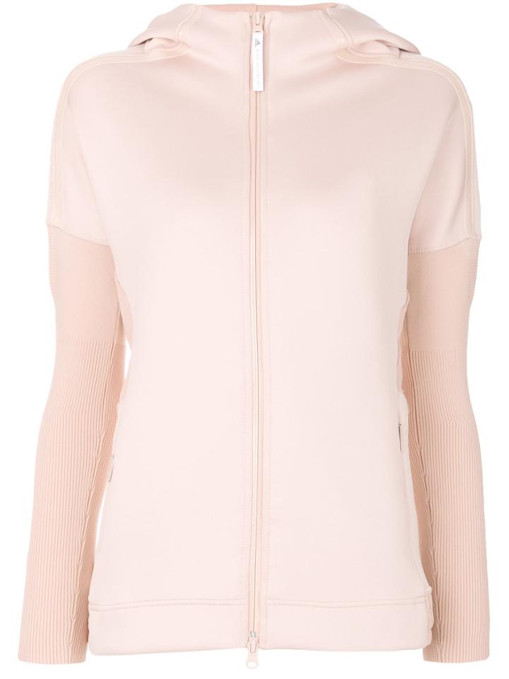 Adidas By Stella Mccartney Z.n.e Knit Hoodie - Pink & Purple