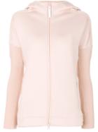 Adidas By Stella Mccartney Z.n.e Knit Hoodie - Pink & Purple