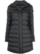 Peuterey Zipped Midi Padded Parka - Black