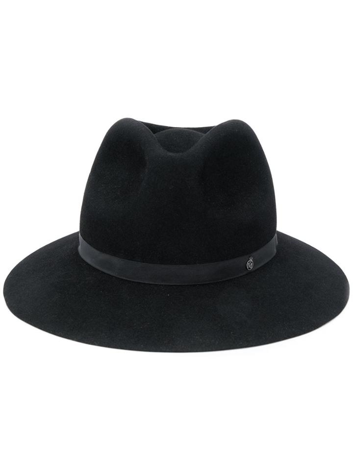 Maison Michel Rico Fedora - Black