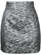 Maison Olga - 'qaniit' Skirt - Women - Cotton/polyester/viscose/metallized Polyester - 2, Women's, Grey, Cotton/polyester/viscose/metallized Polyester