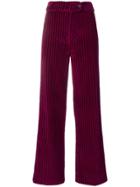 Mira Mikati Wide Leg Trousers - Pink & Purple