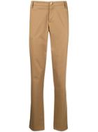 Kenzo Embroidered Logo Chinos - Nude & Neutrals