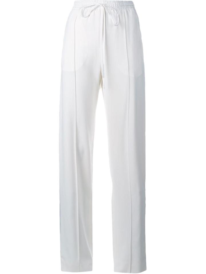 Chloé Rainbow Stripe 'cady' Track Pants - White