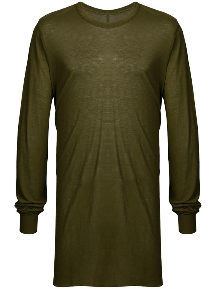 Rick Owens Rick Owens Ru18f1252js 95 Dirty Green