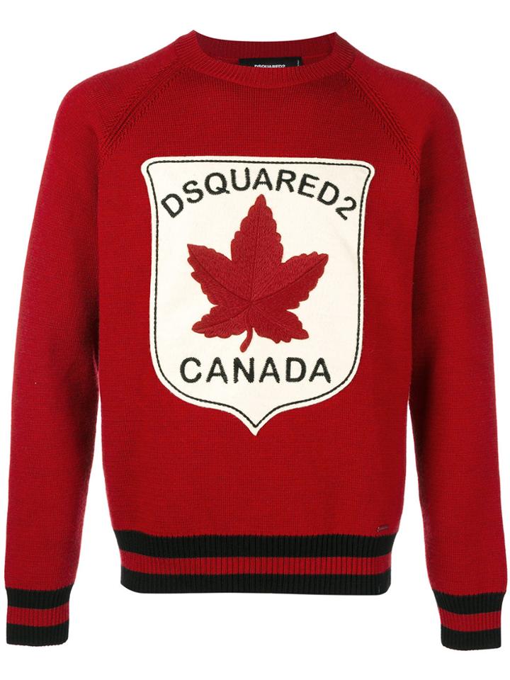 Dsquared2 Canada Patch Jumper