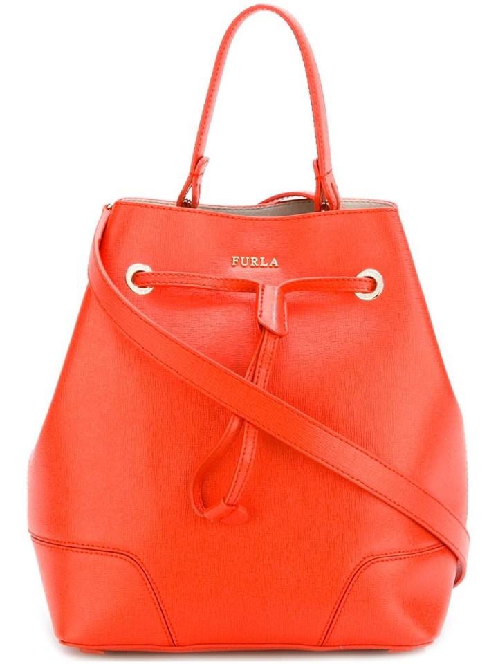 Furla 'stacy' Bucket Tote, Women's, Yellow/orange