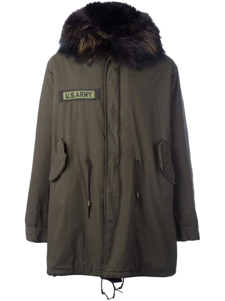 As65 Zip Up Parka Coat