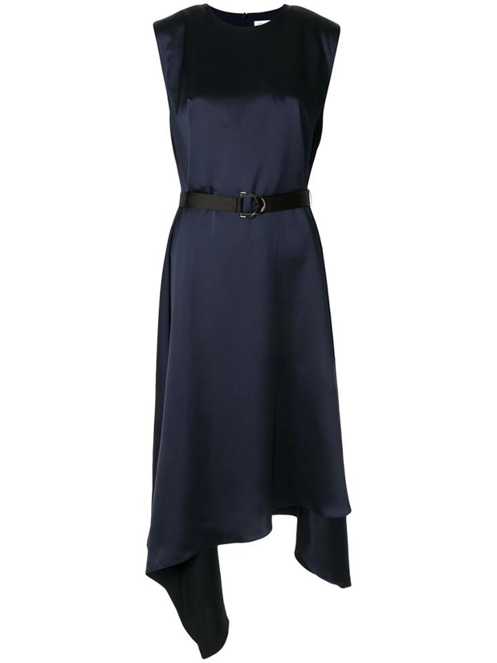 Camilla And Marc Cope Asymmetric Midi Dress - Blue