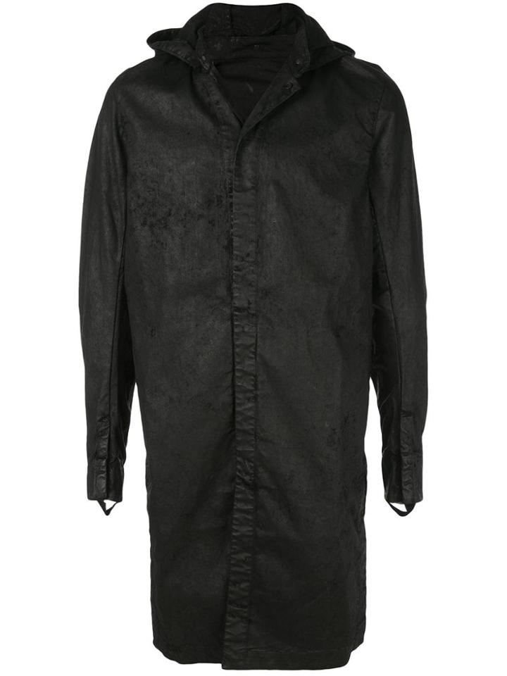 11 By Boris Bidjan Saberi Hooded Shirt - Black