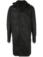 11 By Boris Bidjan Saberi Hooded Shirt - Black