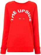 The Upside Relaxed Sweatshirt - Red