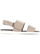 Cerruti 1881 Double Strap Sandals - Nude & Neutrals