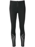 Pinko Scalloped Leggings - Black