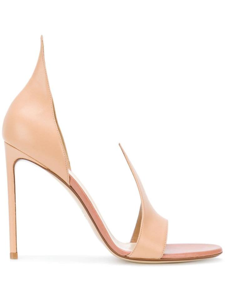 Francesco Russo Open Toe Sandals - Neutrals