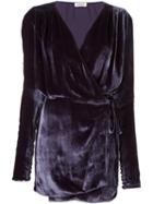 Attico 'anjelica Var. 2' Dress, Women's, Size: 3, Pink/purple, Silk/viscose