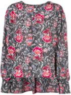 Isabel Marant Étoile All-over Print Blouse - Black
