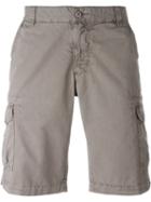 Woolrich Pocket Detail Cargo Shorts, Men's, Size: 32, Grey, Cotton/polyester