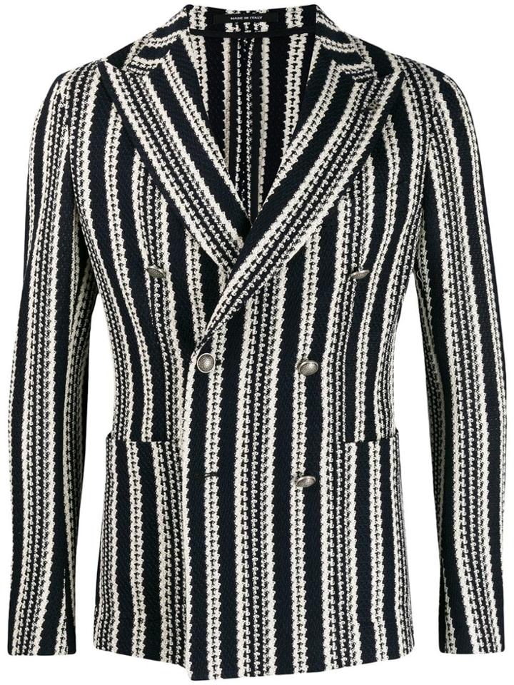 Tagliatore Darrel Knitted Jacket - Blue