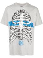 Neighborhood Graphic Print T-shirt - Grey
