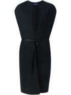 Y's Tied Sleeveless Coat