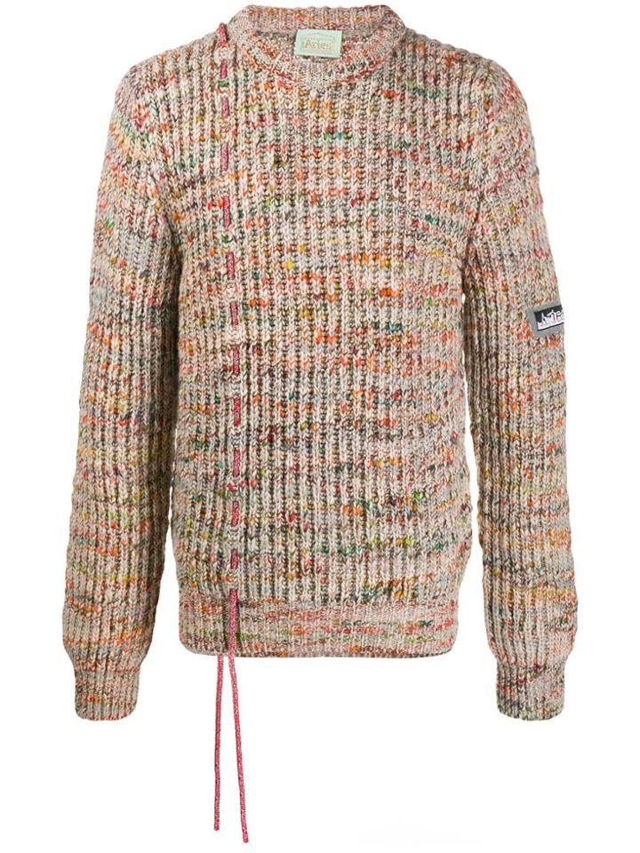 Aries Chunky Knit Jumper - Neutrals