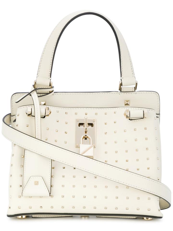 Valentino Valentino Garavani Hooky Rockstud Tote - Nude & Neutrals