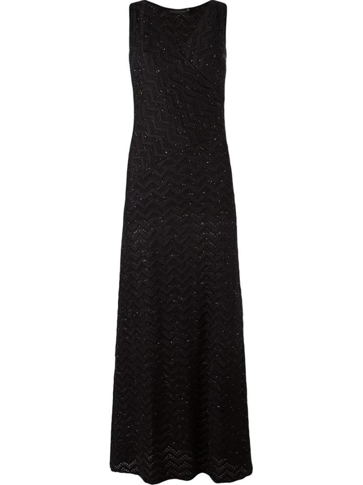 Cecilia Prado Long-length Knitted Dress, Women's, Size: Medium, Black, Acrylic/polyamide/viscose