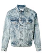 Msgm Denim Jacket, Men's, Size: 48, Blue, Cotton/polyester